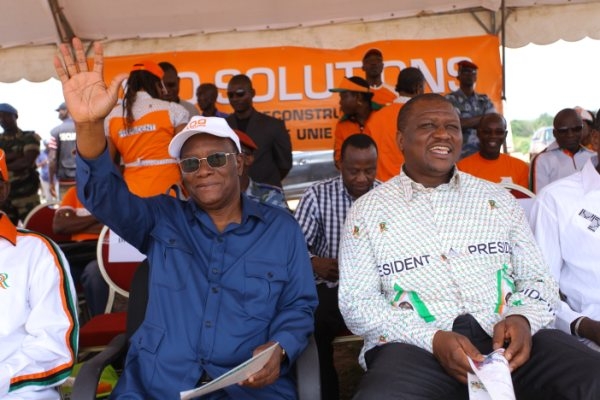 Législatives ivoiriennes: le parti de Ouattara 